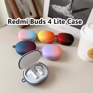 【Trend Front】เคสหูฟัง แบบแข็ง ไล่โทนสี สําหรับ Redmi Buds 4 Lite