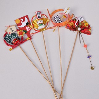 Japanese style and wind flower arrangement decorations bamboo sticks flower arrangement accessories flower materials props izakaya decoration ornaments flower sticks