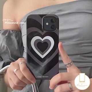 เคสโทรศัพท์มือถือ Tpu นิ่ม ปิดด้านหลัง ไล่โทนสี ลายหัวใจ แวววาว สําหรับ IPhone 11 12 14 13 Pro Max 7 8 Plus XR X XS Max SE 2020