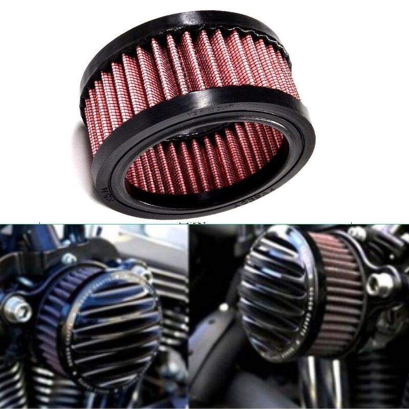 รถจักรยานยนต์กรองอากาศสําหรับ Harley Sportster XL 883 1200 2004-2016 XL 48 72 2010-2016 Sporter XL