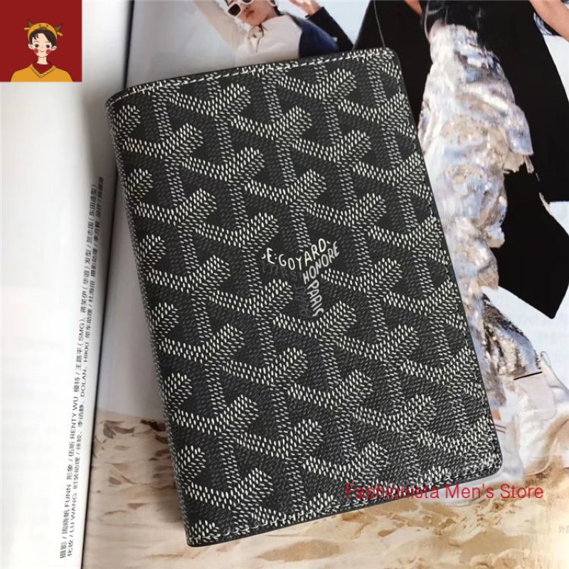 Goyard goyard goyard Dog Tooth Passport Holder Multifunctional Document Card Holder Change Fashion P