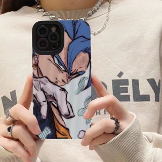 เคสป้องกันโทรศัพท์มือถือซิลิโคน แบบแข็ง ลายอนิเมะ Dragon Ball Goku สําหรับ iPhone 11promax 8plus 12pro 13promax 12 11 xr Xsmax 7p