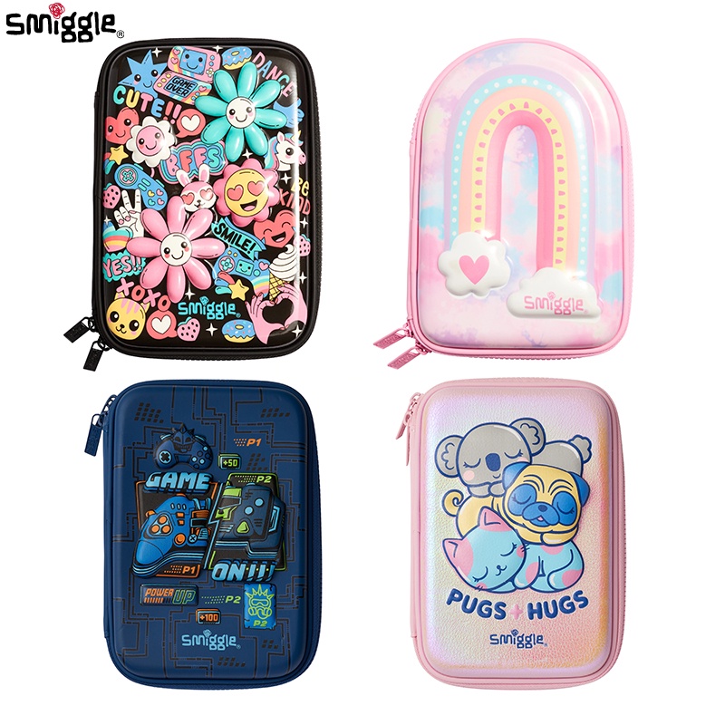 Smiggle Hardtop กล่องดินสอ เครื่องเขียน กล่องเก็บของ