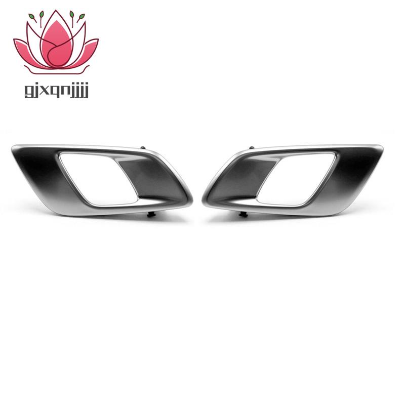 มือจับประตูด้านในรถยนต์ สีเงิน สีเทา สําหรับ Ford Ranger 2012-2021 Everest 2015-2021 Mazda BT50 2012-2019