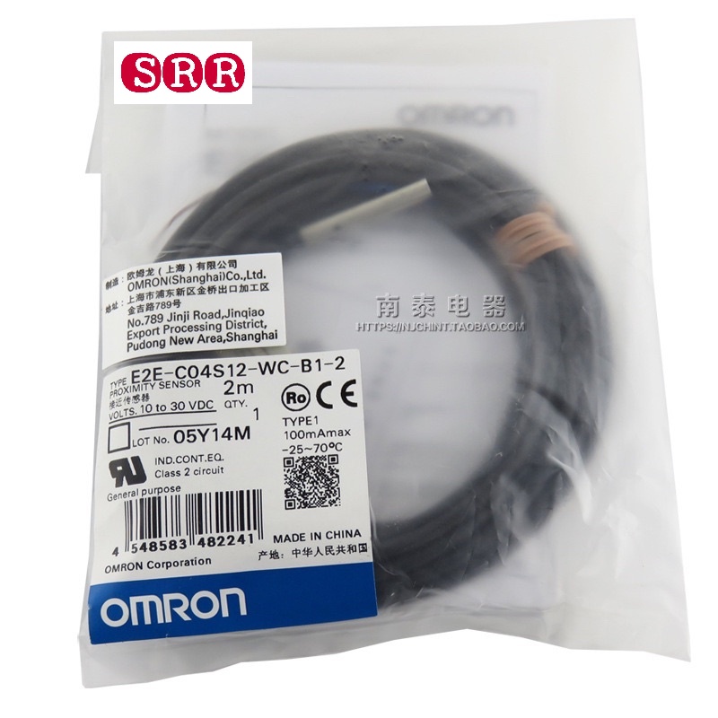 พร้อมส่ง กทม Omron E2E-C03SR8-WC-C1 เซนเซอร์สวิตช์พร็อกซิมิตี้ E2E-C04S12-WC-B1 E2E-C04SR8-WC-B1-1 ส
