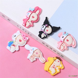 Sanrio ชุดโทรศัพท์กรณีสติกเกอร์ขวดน้ำ3d การ์ตูนสติ๊กเกอร์แฮนด์เมด Diy กิ๊บ H Eadwear ครีมกาวโทรศัพท์กรณีอุปกรณ์เสริมเรซิน