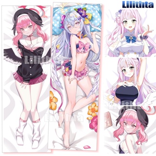 ปลอกหมอน ลายการ์ตูนอนิเมะ Dakimakura Sirasu Azusa Koharu Mika สีฟ้า สําหรับตกแต่งบ้าน