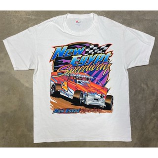 2004 ใหม่ อียิปต์ Speedway Dirt Racing Tee -- ขนาดใหญ่