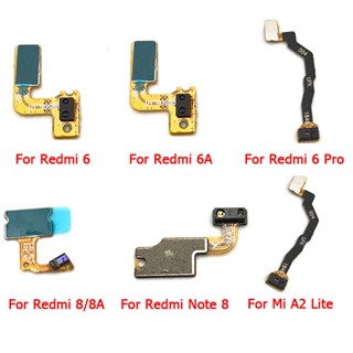 สายเคเบิลเซนเซอร์ไฟแฟลช ระยะทาง อะไหล่เปลี่ยน สําหรับ Xiaomi Mi A2 lite Redmi 6A 8 8A 6 Pro Note 8