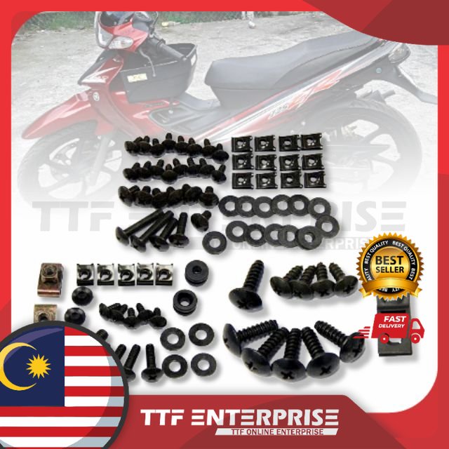 YAMAHA Y125Z BODY COVER SCREW SET Y125 ZY 125Z Y 125 Z Y125-Z FULL