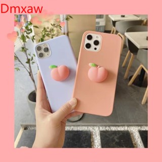 เคสโทรศัพท์ซิลิโคน TPU แบบนิ่ม ลายพีช 3D สําหรับ Reno 8 Pro Pro+ 7 Pro Realme 9 Pro