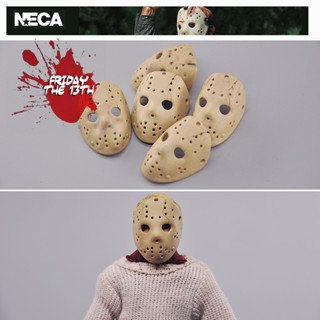 [ลดราคาทั้งร้าน] Neca ของแท้ โมเดลฟิกเกอร์ หน้ากากเบสบอล Jason วันศุกร์ สีดํา 20 ซม.