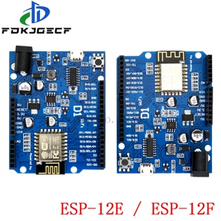 บอร์ดทดลอง ESP-12E ESP-12F WeMos D1 UNO CH340G WiFi ESP8266 PCB สําหรับ Arduino IDE