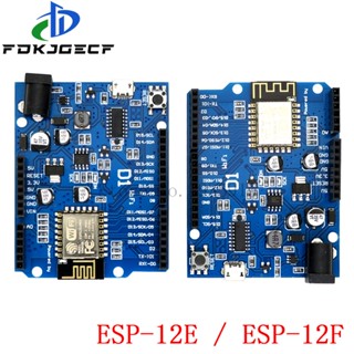 บอร์ดทดลอง ESP-12E ESP-12F WeMos D1 UNO CH340G WiFi ESP8266 PCB สําหรับ Arduino IDE