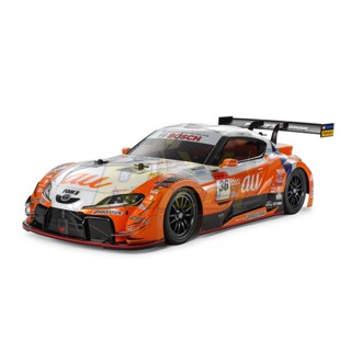 [รถบังคับ] TAMIYA 58703 1/10 R/C 4WD au Toms GR Supra (TT-02 Chassis) รถทามิย่าแท้ rc