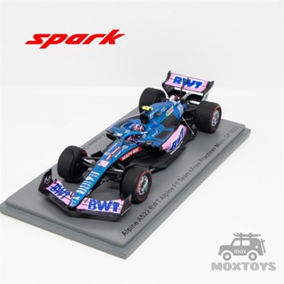 โมเดลรถยนต์ Spark 1:43 2022 F1 Alpine A522 BWT NO.31 E.Ocon Miami ของเล่นสําหรับเด็ก