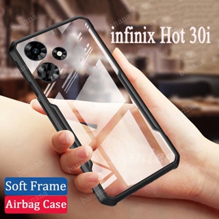 เคสโทรศัพท์มือถือแบบนิ่ม TPU ใส กันกระแทก สําหรับ Infinix Hot 30i 20 12 11 10 Play Smart 7 Zero 5G 2023 Zero 20 4G note 12 G96 note 30 11s 11 10 Pro