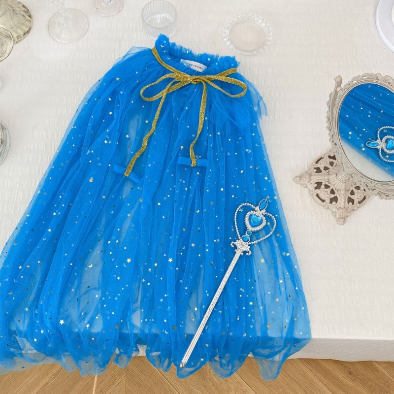 Mya Princess Cloak Princess Robe สําหรับเด็กวัยหัดเดินสาวเจ้าหญิง Cape Cloak เครื่องแต่งกาย