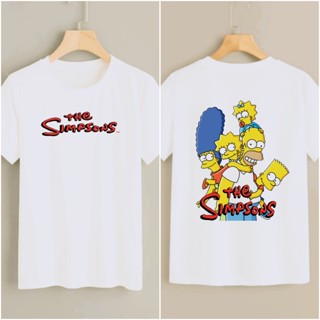 Jimanila │ Simpsons Cartoon T Shirt Korean Tiktok Trending Shirt Oversized Graphic Print_02