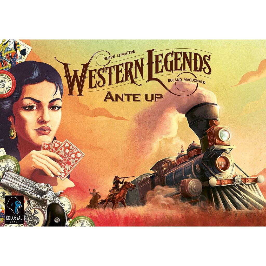 Western Legends: Ante up Board Game ส่วนเสริม บอร์ดเกม