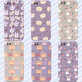 VIVO Y17 Y15 Y12 Y11 Y12i เคสโทรศัพท์มือถือ ซิลิโคนนิ่ม ลายการ์ตูน พร้อมสายคล้อง สีพื้น สําหรับ  Y17 Y15 Y12 Y11 Y12i