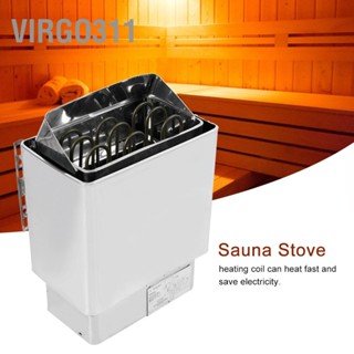 Virgo311 4.5Kw 220V เครื่องทําความร้อน สเตนเลส ซาวน่า เครื่องยนต์ พร้อมตัวควบคุมภายใน สําหรับห้องน้ํา