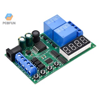 Pcbfun Dc 5-25v โมดูลรีเลย์มอเตอร์ สําหรับรีเลย์สตาร์ท / หยุดควบคุม