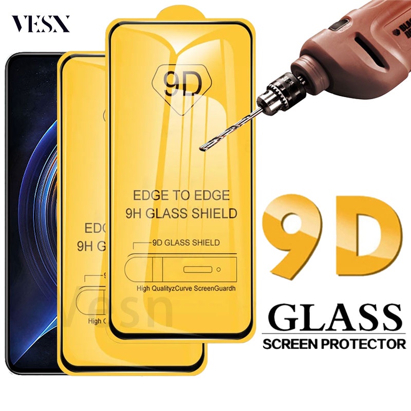 9Dกระจกนิรภัยป้องกันหน้าจอฟิล์มสําหรับRedmi K90 K80 K70 Ultra K70E K60 K60E K50 K40 Gaming K30 A3 A2