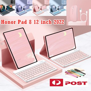 เคสหนัง พร้อมขาตั้ง 360 องศา สําหรับ Honor Pad 8 12 นิ้ว 2022