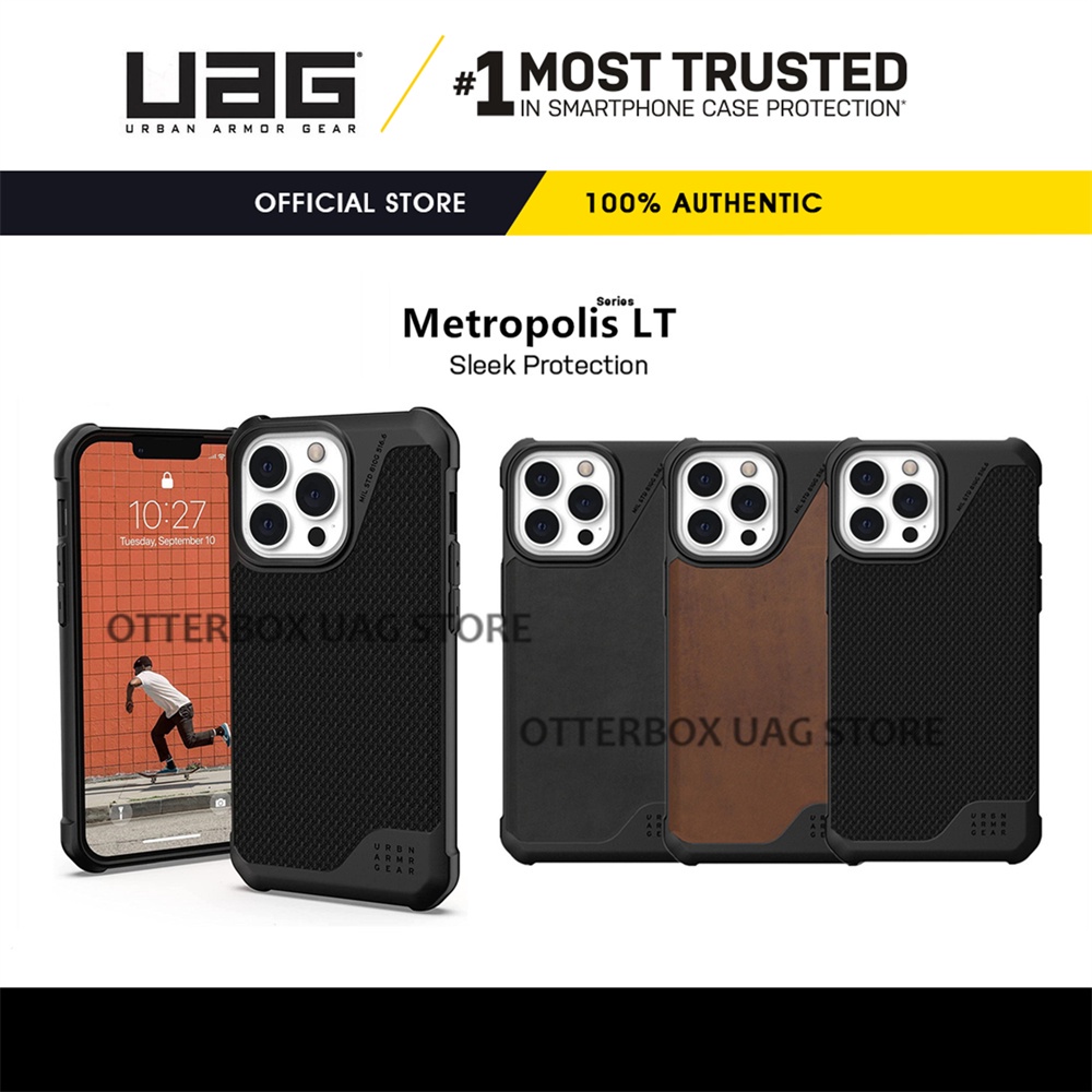 เคส UAG รุ่น Metropolis LT Series - iPhone 13 Pro Max / 13 Pro / 13 / 13 Mini / iPhoen 12 Pro Max / 12 Pro / 12 / 12 Mini / iPhone 11 Pro Max / 11 Pro / 11 / iPhone XS Max / XR / XS / X / iPhone 8 7 Plus