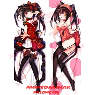 Dk4478 ปลอกหมอน แบบนิ่ม ลายอนิเมะญี่ปุ่น Date A Live Tokisaki Kurumi Dakimakura ขนาด 50X160 ซม. สําหรับโซฟา เตียง