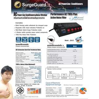 SurgeGuard SB-5E TIS เครื่องกรองไฟสวิตซ์แยก สำหรับทีวี เครื่องเสียง โฮมเธียร์เตอร์ (ร้านมหาชะนีอันดับ1)
