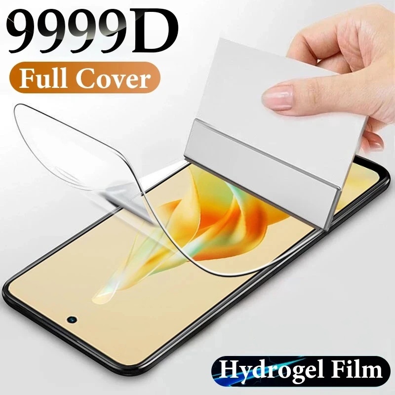 ฟิล์มกันรอย ไฮโดรเจล สำหรับ OPPO Reno 11 11F 10 8T 8 8Z 7 7Z 6 6Z 5 5Z 4 3 Pro Plus Pro+ 2Z 2F 10X Zoom Find X7 Ultra 5G 4G 2023 2024