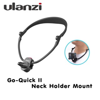 Ulanzi Go-Quick II Neck Holder Mount Lanyard Strap Foldable สายคล้องคอต่อกับกล้อง พับตั้งได้ for GoPro / SJCAM...