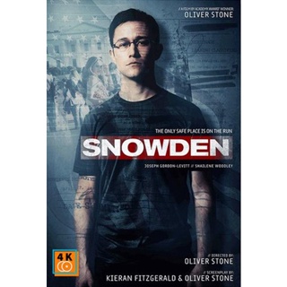 หนัง DVD ออก ใหม่ Snowden สโนว์เดน อัจฉริยะจารกรรมเขย่ามหาอำนาจ (เสียง ไทย/อังกฤษ ซับ ไทย/อังกฤษ) DVD ดีวีดี หนังใหม่