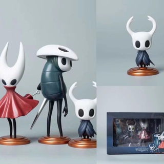 ชุดโมเดลฟิกเกอร์ Gk Hollow Knight Hornet The Knight Quirrel Game ของเล่นสําหรับเด็ก