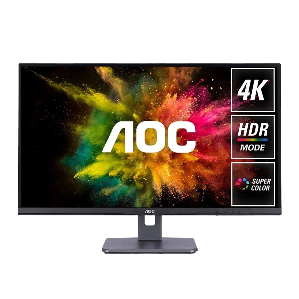 Monitor 28'' AOC U28P2U/BS/67 (IPS, DP, HDMI) 4K 60Hz