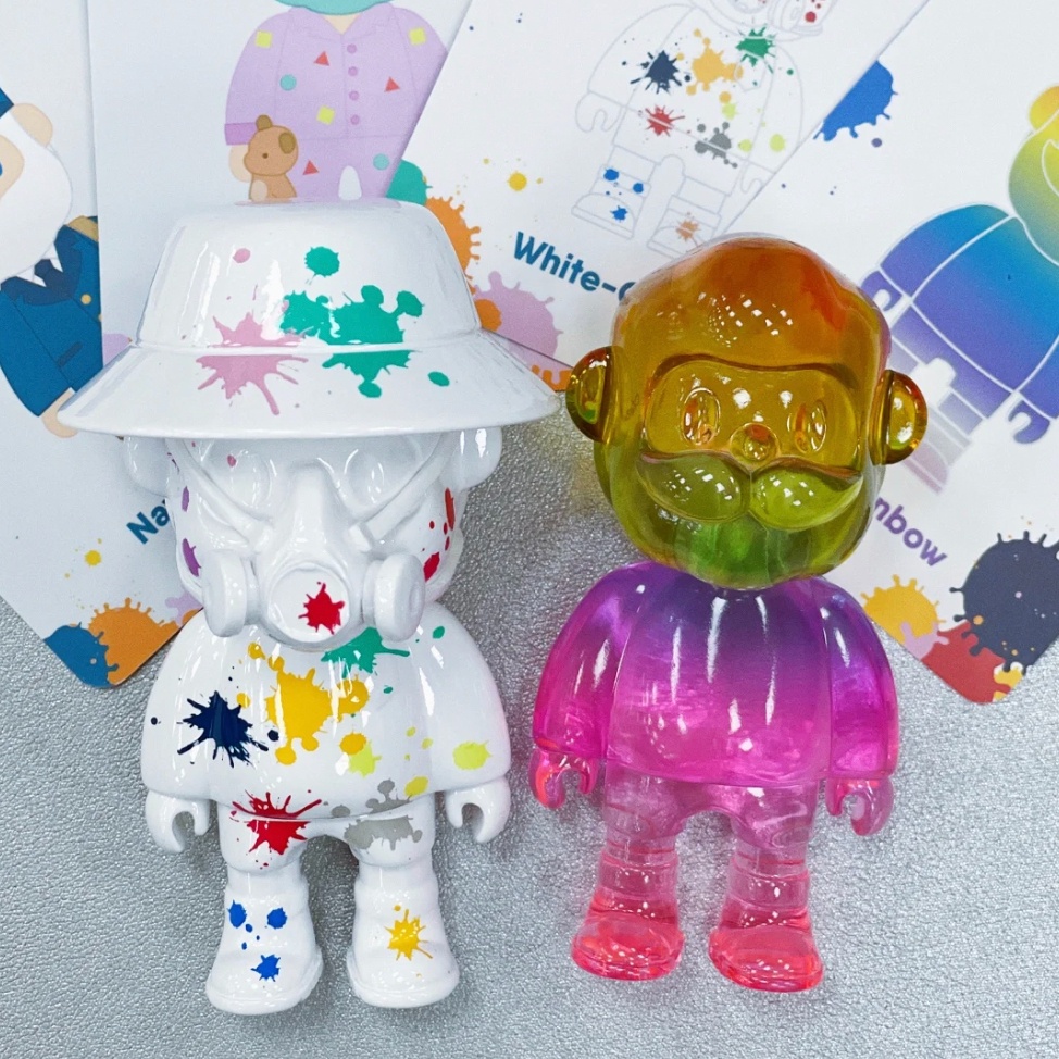 ของแท้F.UN Farmer Bob V3 Color Series Set 12 Designs & Secret ซ่อนรูปตุ๊กตาเครื่องประดับของขวัญ