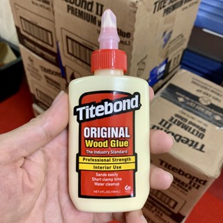 เทปและกาว กาว Titebond  4 oz  Original Wood Glue (สีแดง)  กาวไม้ เกรดพรีเมี่ยมจาก USA