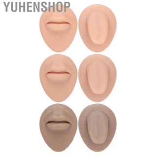 Yuhenshop Mouth Tongue Stud Display Model  Simulated Mouth Tongue Model Simple Operating Silicone Flexible Practical  for Learning