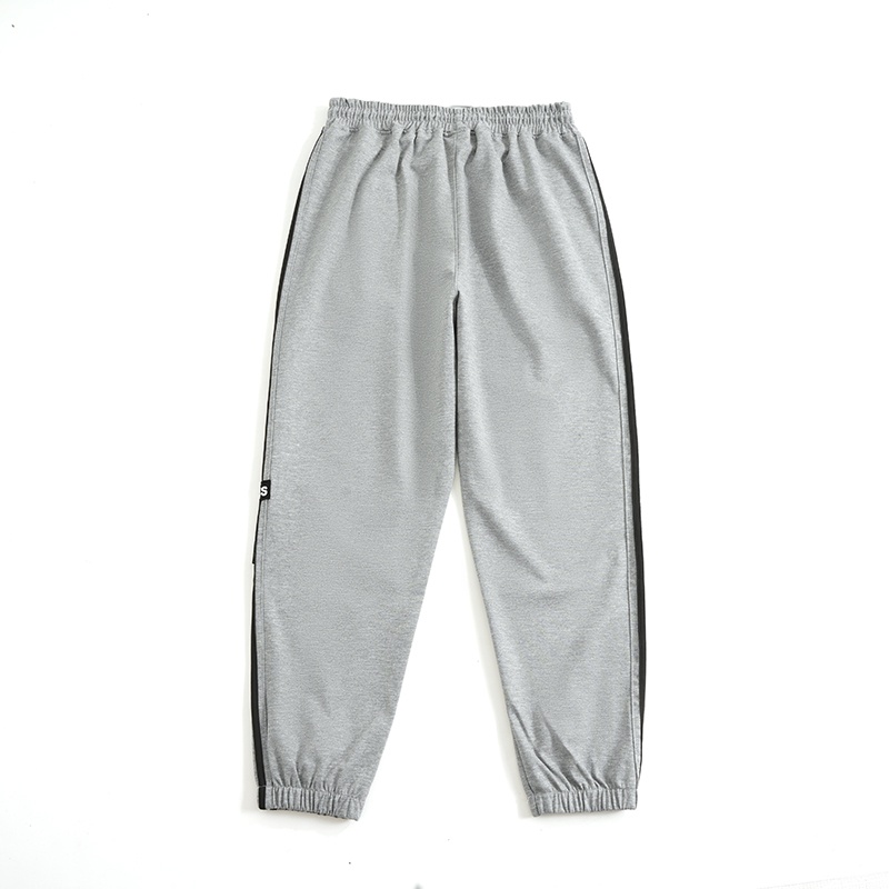 กางเกงฮาเร็มขายาว Adidas 100% ปักลายโลโก้ สไตล์คลาสสิก สําหรับผู้ชาย และผู้หญิง