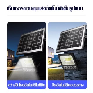 ชุดไฟ （แถมไฟ LED 28W ฟรีไฟสปอตไลท์ 500W 300W ไฟถนนโซล่าเซลล์ solar cell ไฟโซล่าและแผงโซล่า Solar Light 200W ไฟโซล่าเซลล์