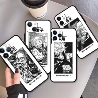 เคสซิลิโคน TPU ลาย My Hero Academia กันกระแทก สําหรับ iPhone X XS XR XS 11 12 MINI PRO MAX