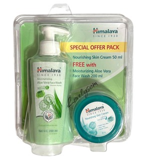 Himalaya Aloe Vera face wash  ครีมล้างหน้าว่านหางจระเข้หิมาลายา.