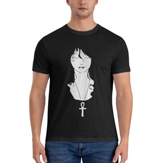 เสื้อยืด ผ้าฝ้าย พิมพ์ลายกราฟฟิค Death Sandman สไตล์มินิมอล