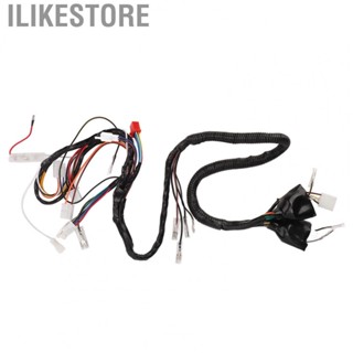 Ilikestore Main Harness Pigtail Complete Electric Wiring Harness Wearproof for Motorcycle