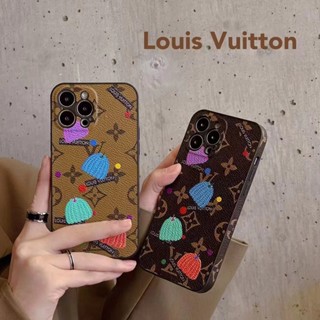 เคสโทรศัพท์มือถือหนังนิ่ม ลายหลุยส์ สไตล์ Lv สําหรับ iPhone14promax 14pro iPhone14 iPhone13 13pro Max 13pro iphone 12 12promax 12pro