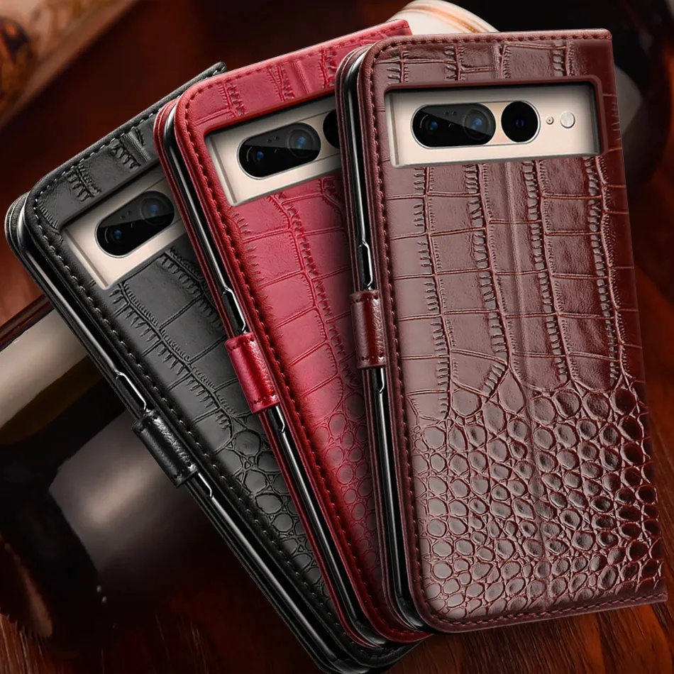 สําหรับ Google Pixel 7 Pro 7A กรณีกระเป๋าสตางค์แม่เหล็กสําหรับ Googe Pixel7 7Pro Pixel7Pro Pixel7Pro