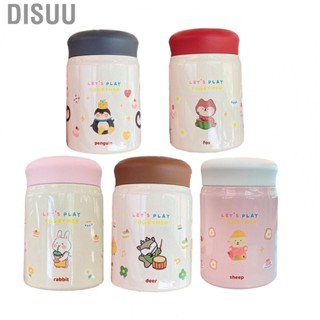 Disuu Insulated  Jar  Stainless Steel Insulated  Container 320ml Leakage Proof Silicon Sealing Ring  for Lunch