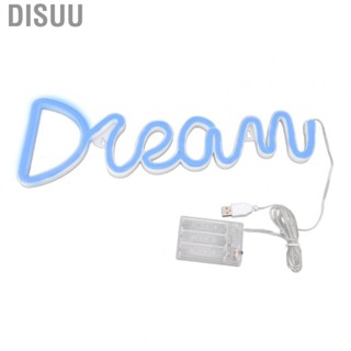 Disuu Neon Light Dream  USB Operated Neon Wall Light For Bedroom Living